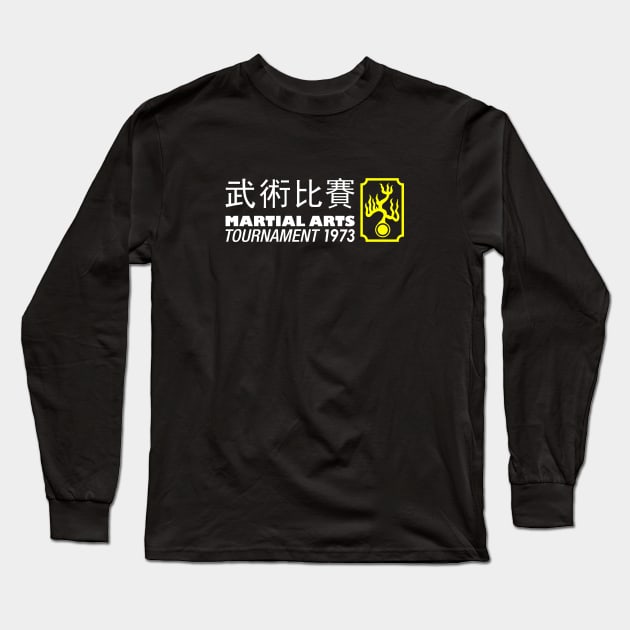Mod.7 Enter the Dragon Han's Island Long Sleeve T-Shirt by parashop